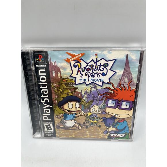 Rugrats in Paris: The Movie (PlayStation 1 PS1) Video Game. CIB & Tested - Picture 1 of 6